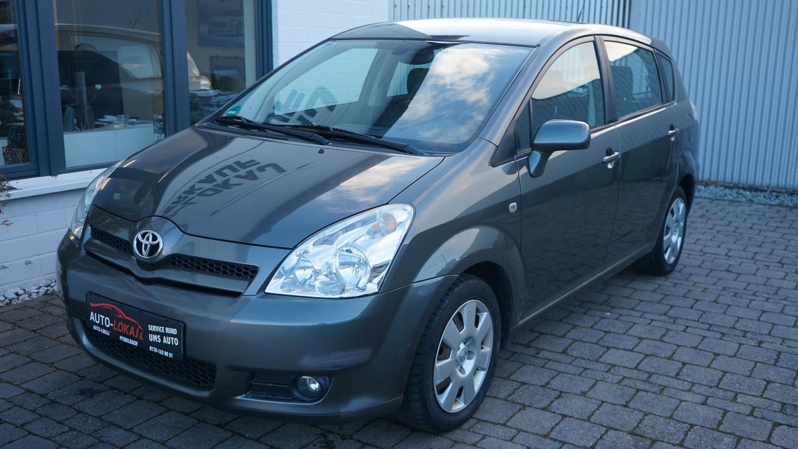 Toyota Corolla Verso 1.8 Sol. 7 Sitze .Klima.1.Hand.Tem