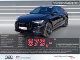 Audi Q8 55 TFSI qu S line MATRIX PANO Luft AHK B&O - Audi Q8 mit Benzin-Antrieb: Alcantara