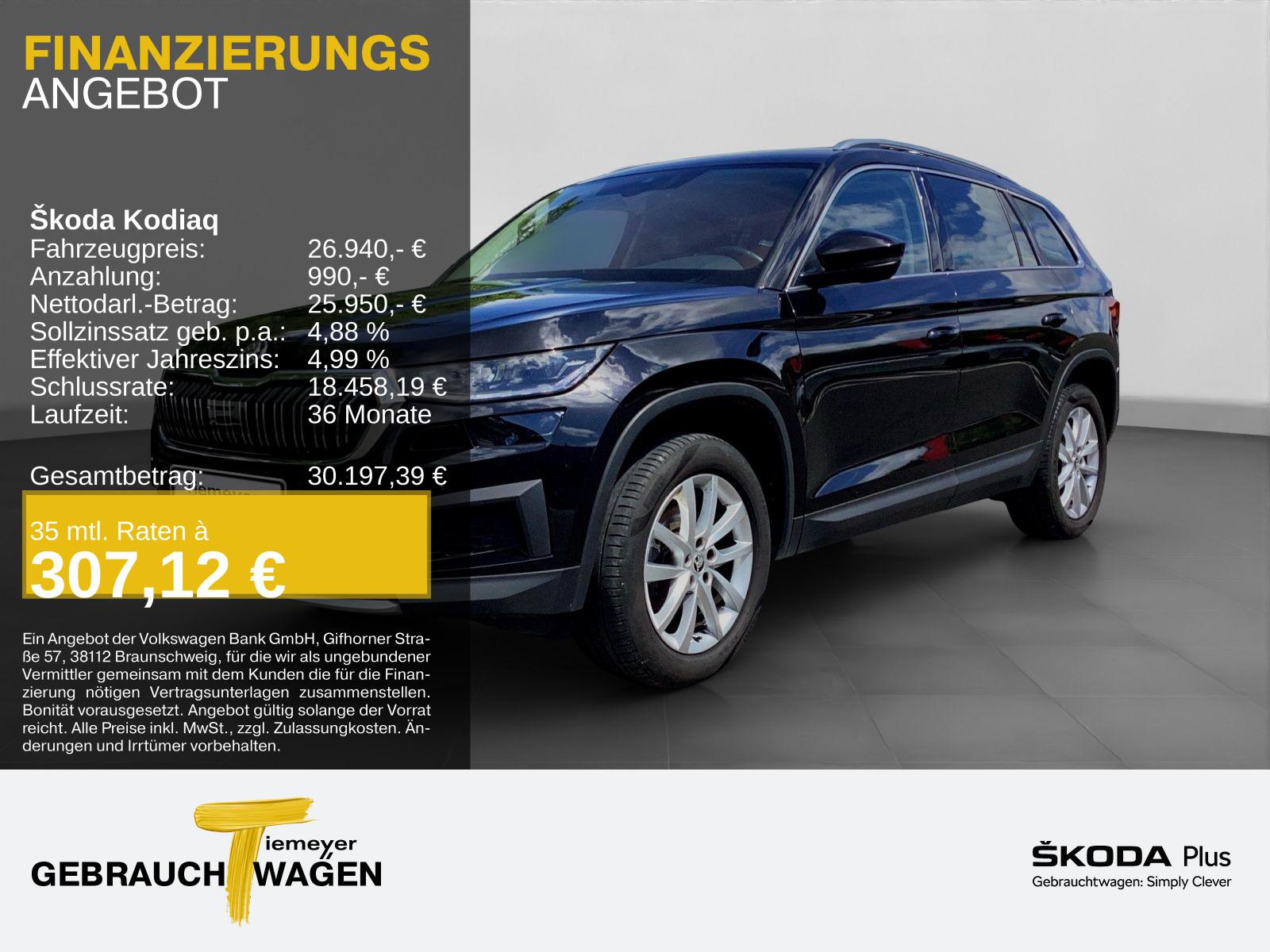 Skoda Kodiaq 1.5 TSI DSG STYLE MATRIX NAVI AHK VIRTUAL