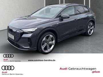 Audi Q4 e-tron qu. S line *PANO*MATRIX*AR-HuD*WärmeP*