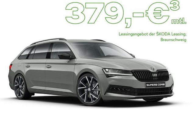 Skoda SUPERB COMBI SPORTLINE 2.0 TSI DSG|379€ RATE