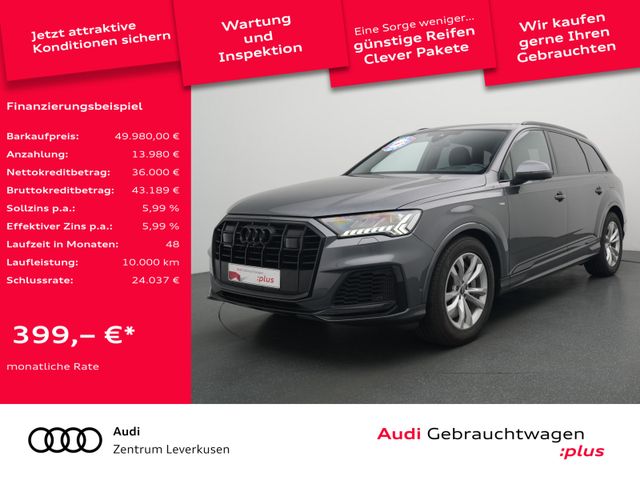 Audi Q7 quattro S line HUD PANO ACC AHK B&O LEDER