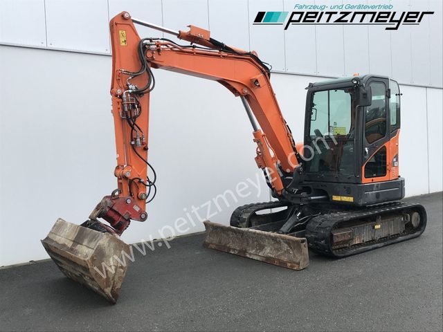 Doosan Kettenbagger DX 63-3 PowerTilt 070 , MS 03, mehr