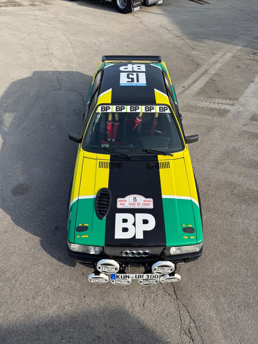 Audi Urquattro 10V Rallye Auto mit TÜV