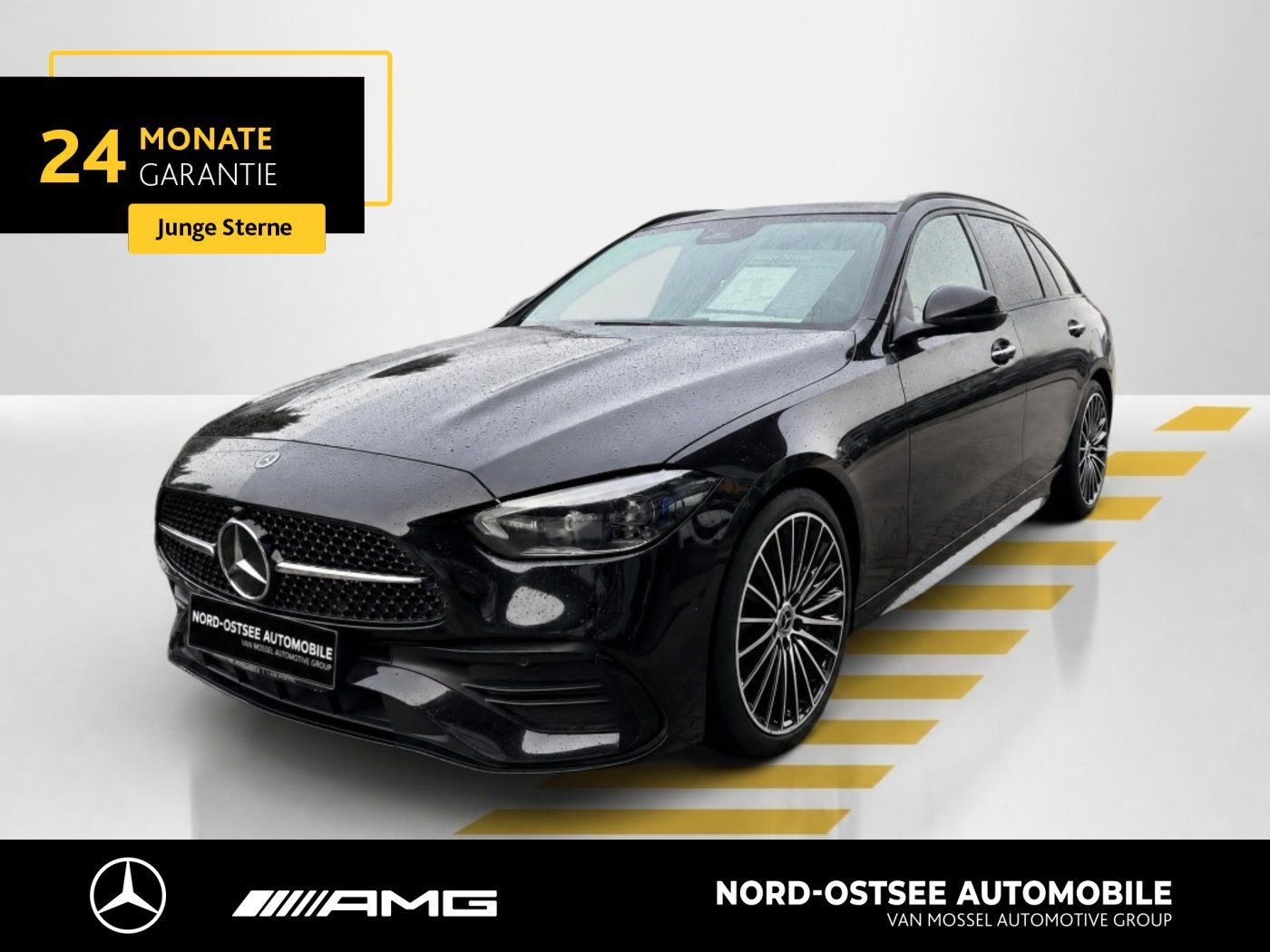 Mercedes-Benz C 220 T d 4M AMG KAMERA AHK PANO NIGHT SOUND