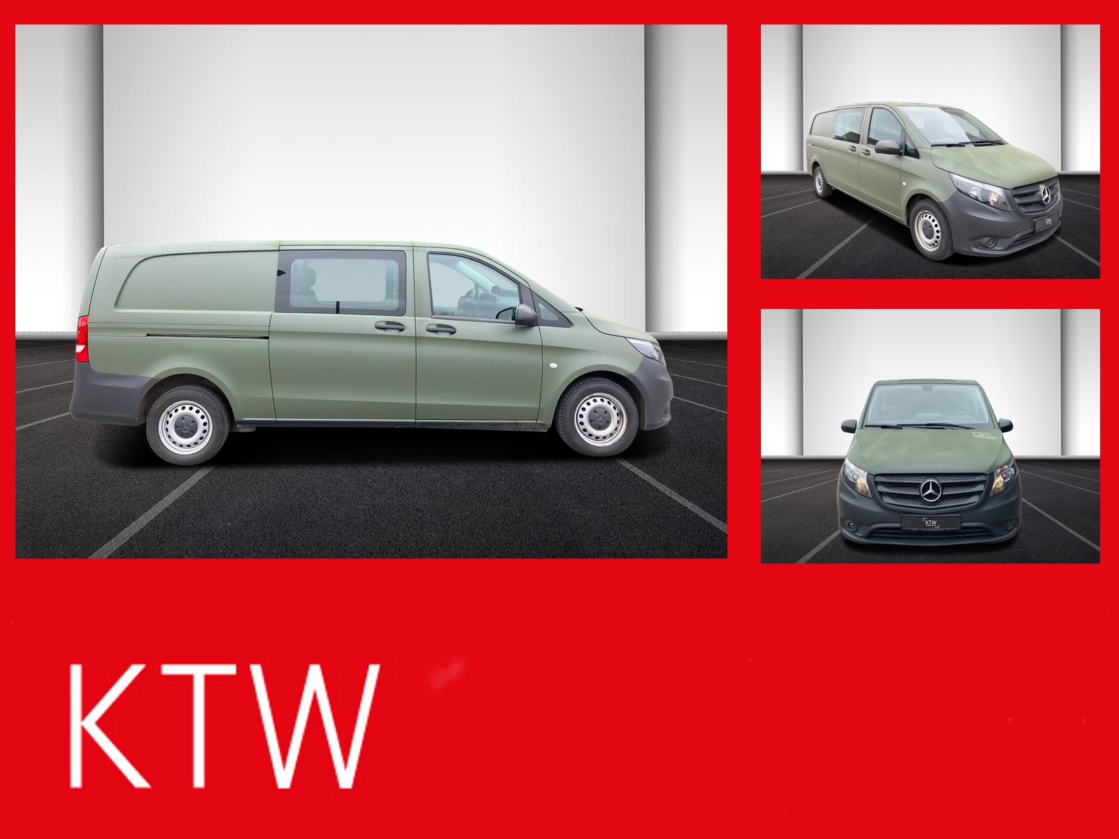 MERCEDES-BENZ Vito 114 Mixto Extralang,Klima,Tempomat,Standhzg