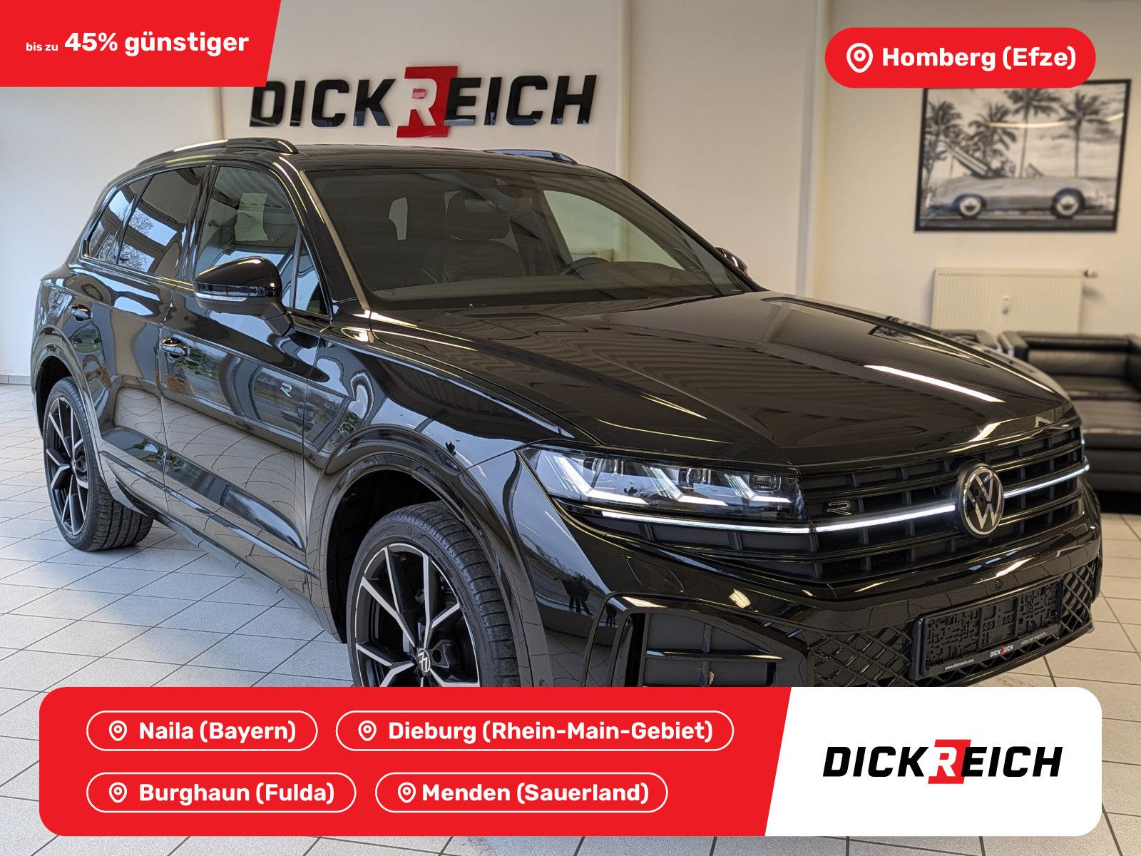 Fahrzeugabbildung Volkswagen Touareg 3.0TDI 4M R-Line VOLL Black 22" UPE 114T