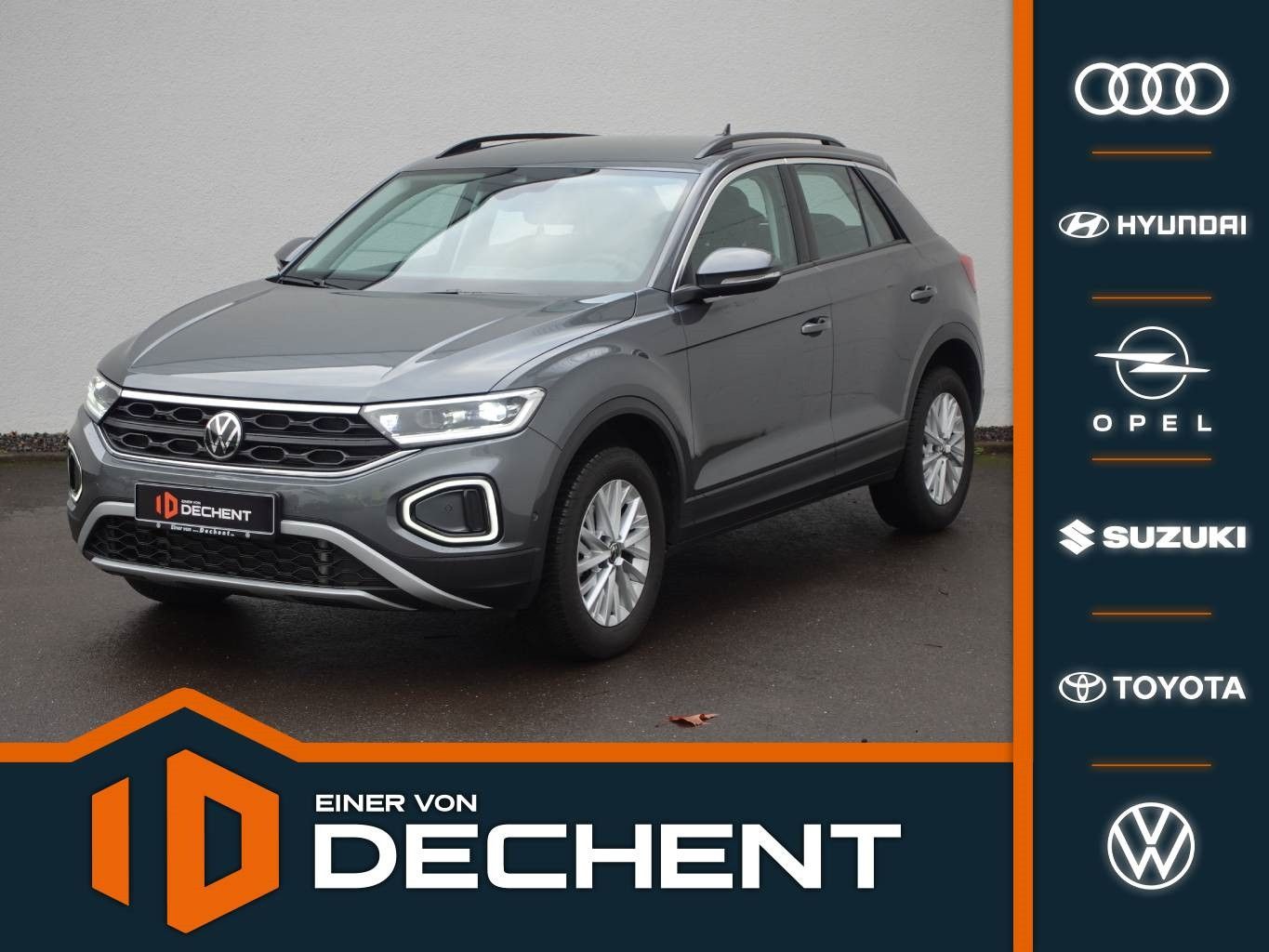 Fahrzeugabbildung Volkswagen T-Roc Life 1.5TSI DSG,Navi,AHK,Allwetter,Sitzhzg