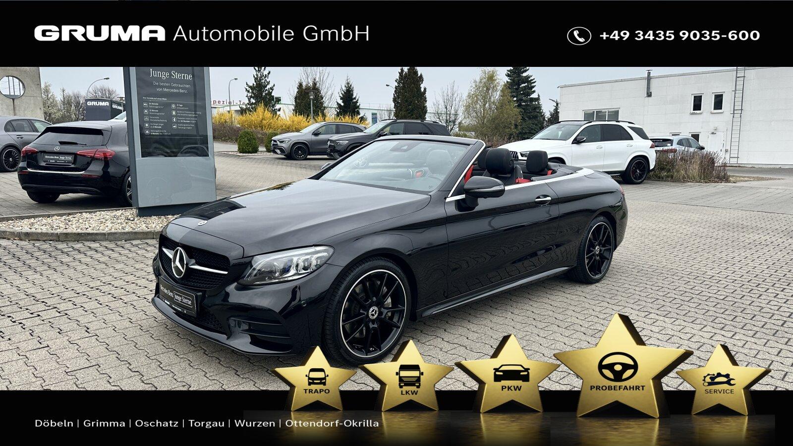 Mercedes-Benz C 300 Cabriolet AMG+Night+Distr+Multibeam+KeyGo+