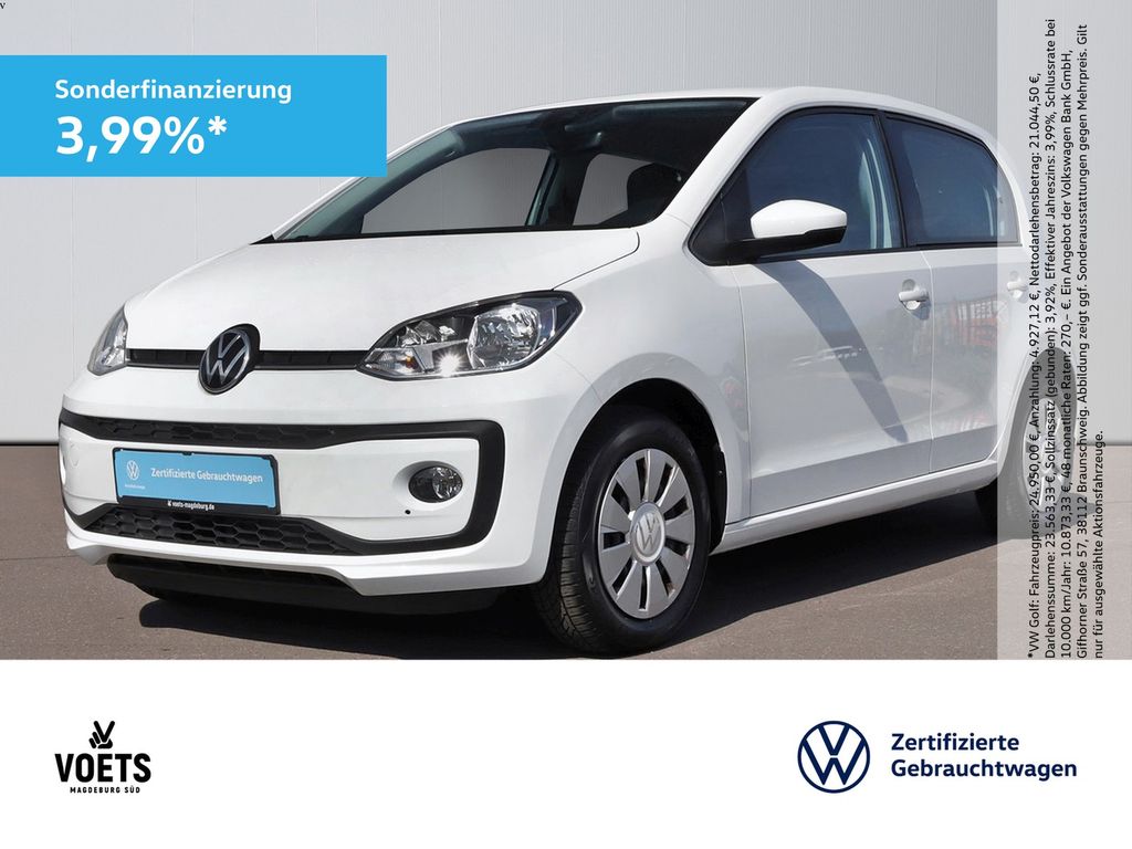 Volkswagen UP! MOVE UP 1.0MPI 5-GANG CLIMATRONIC+GRA+PDC