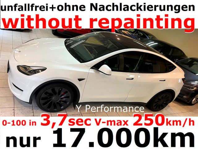 Tesla Model Y Performance+nur 17000km+kaufen Teslas an