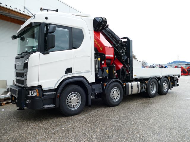 Scania R500 8x2 inkl. Palfinger Ladekran