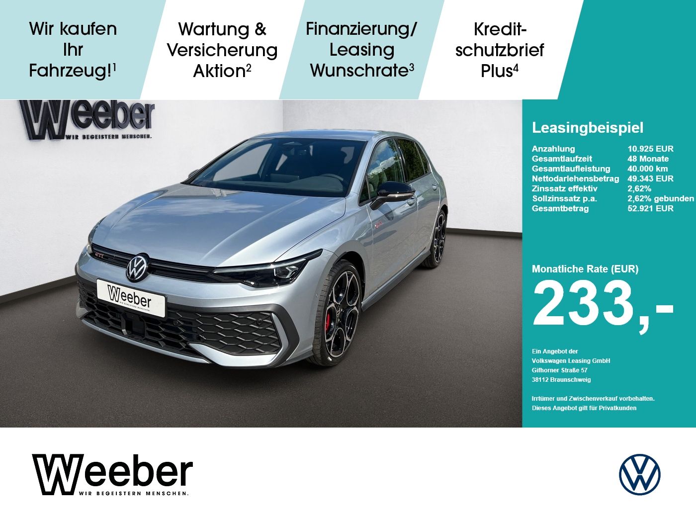 Volkswagen Golf 2.0 l TSI DSG GTI LED Kamera PDC LM
