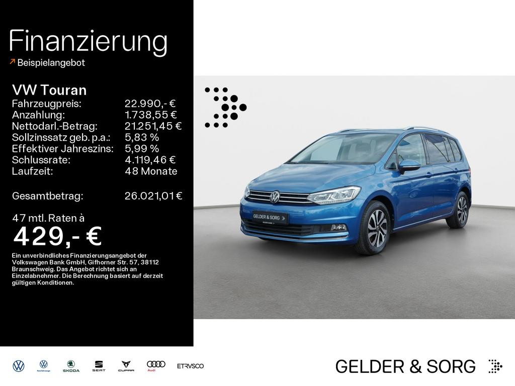 Volkswagen Touran Active 20 TDI 7SitzeLEDPanoDABNavi 2021