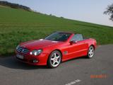 Mercedes-Benz SL 350 - - rote Mercedes-Benz SL 350