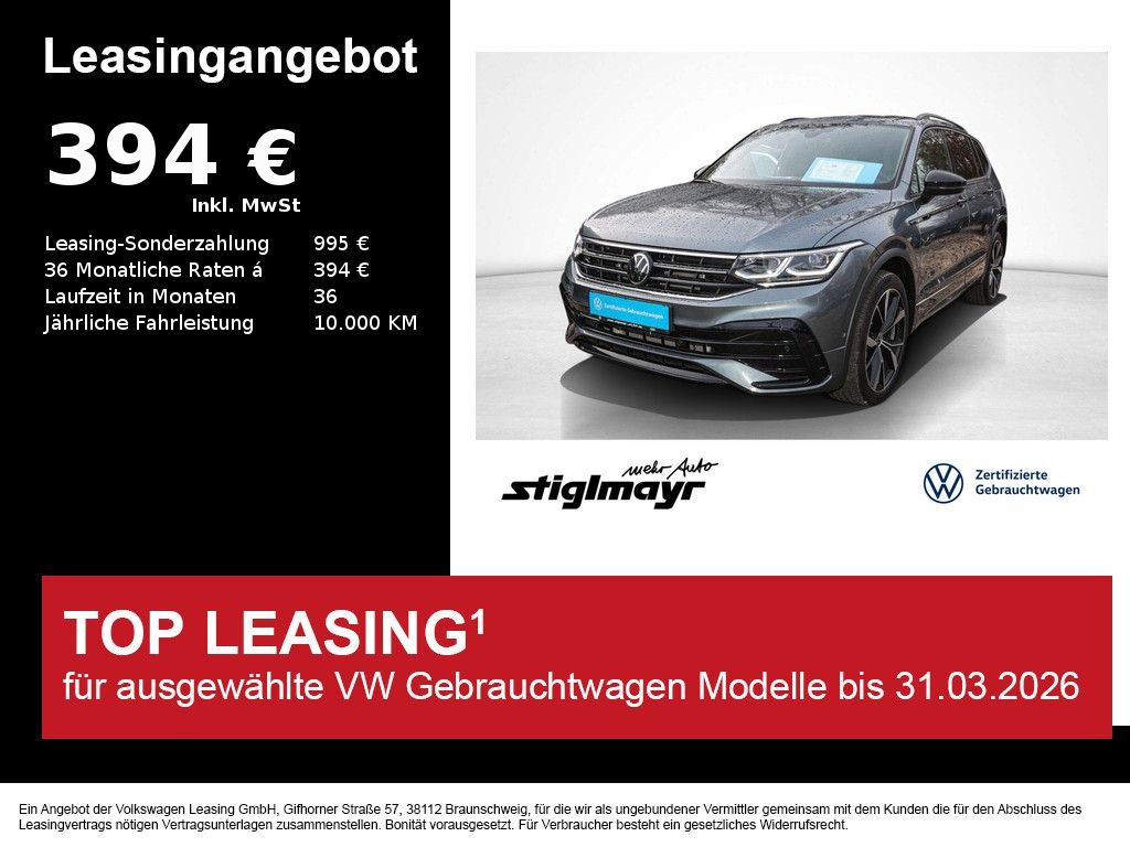 Volkswagen Tiguan Allspace R-line 2.0 TDI 4-Motion STANDHZG