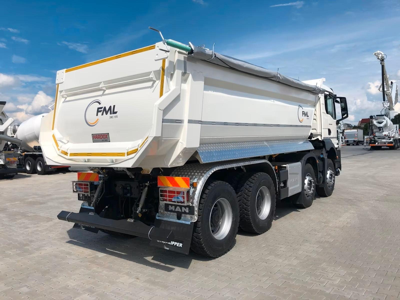 MAN TGS 41.520 GSR 8x4 FML KIPPER Einseitiger