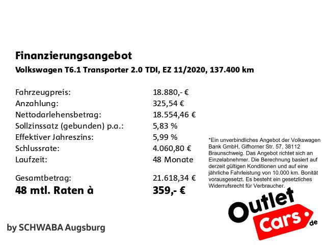 Volkswagen T6 Transporter - Bild 4