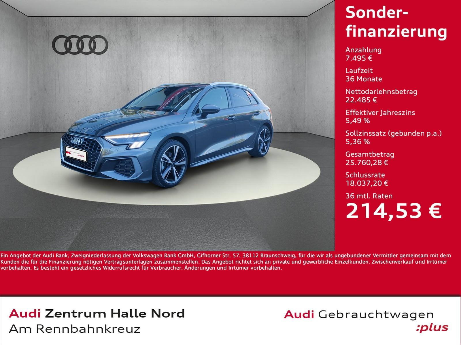Audi A3 Sportback S line 35 TFSI S tronic