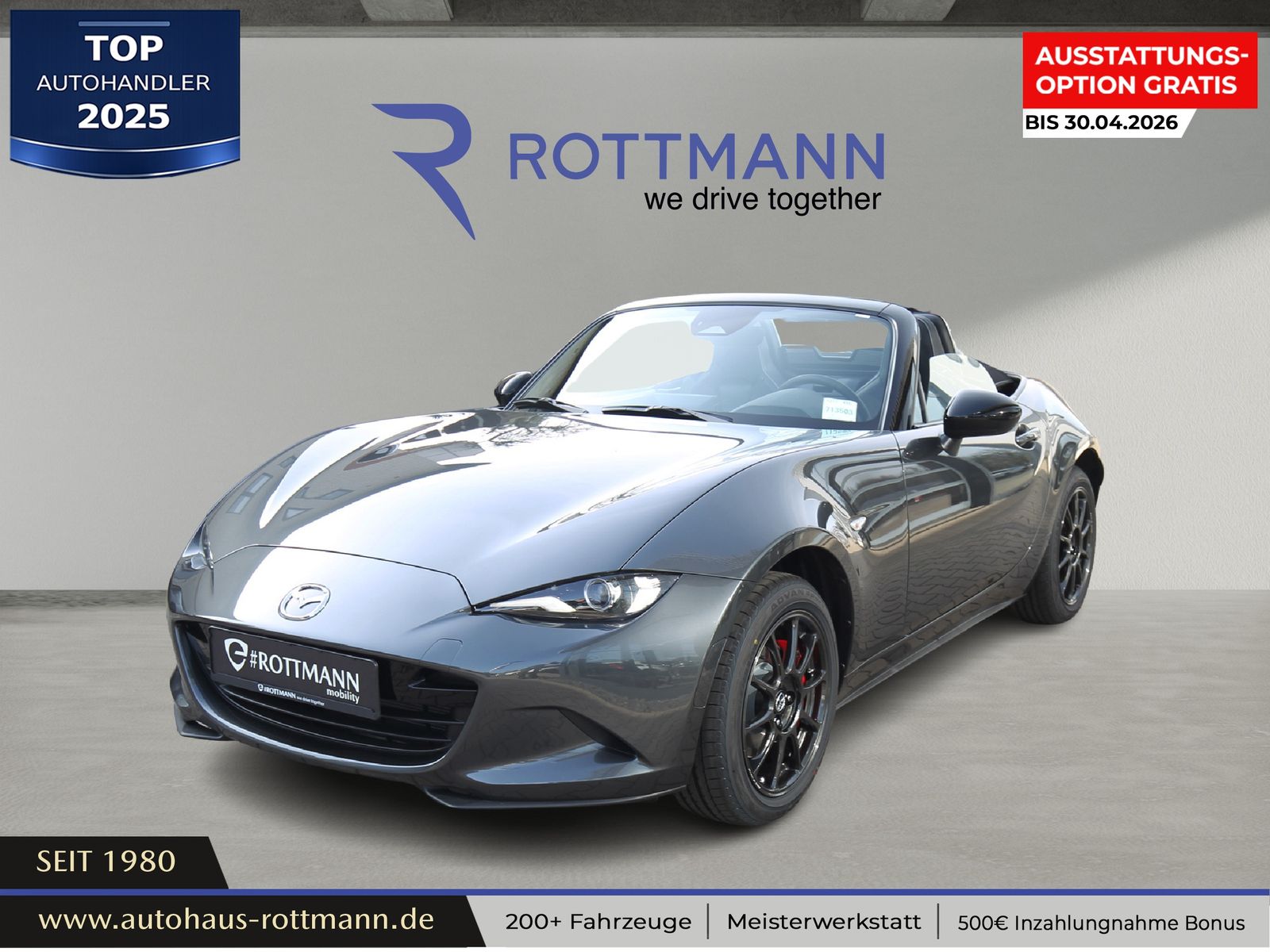 Mazda MX-5 1.5 SKYACTIV-G 132 Homura /Recaro/BOSE/ACAA