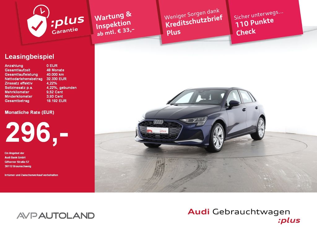 A3 Sportback 35 TFSI S tronic advanced | AHK |