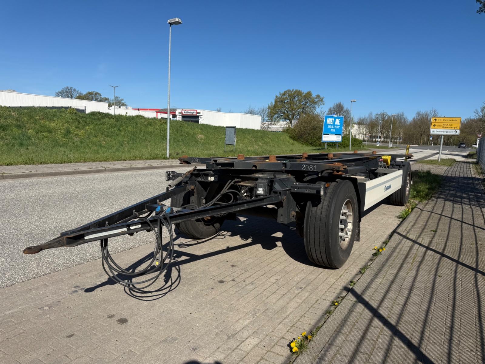 Krone 8x 18 Tonnen * Wechselfahrgestell BDF Anhänger*