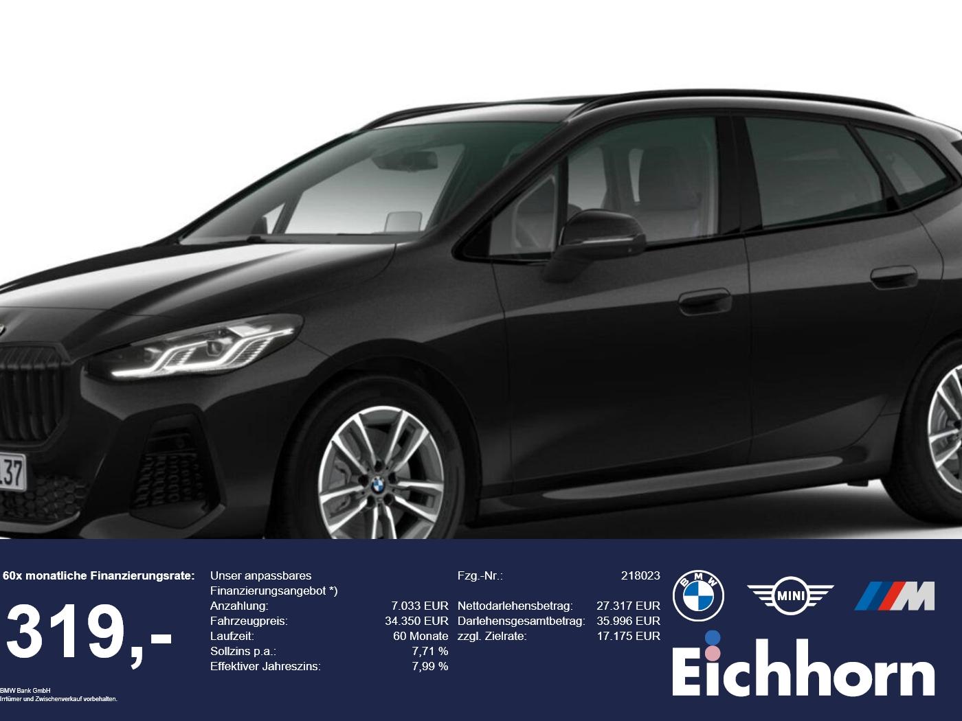 BMW 223i xDrive Active Tourer M Sportpaket PGSD.AHK
