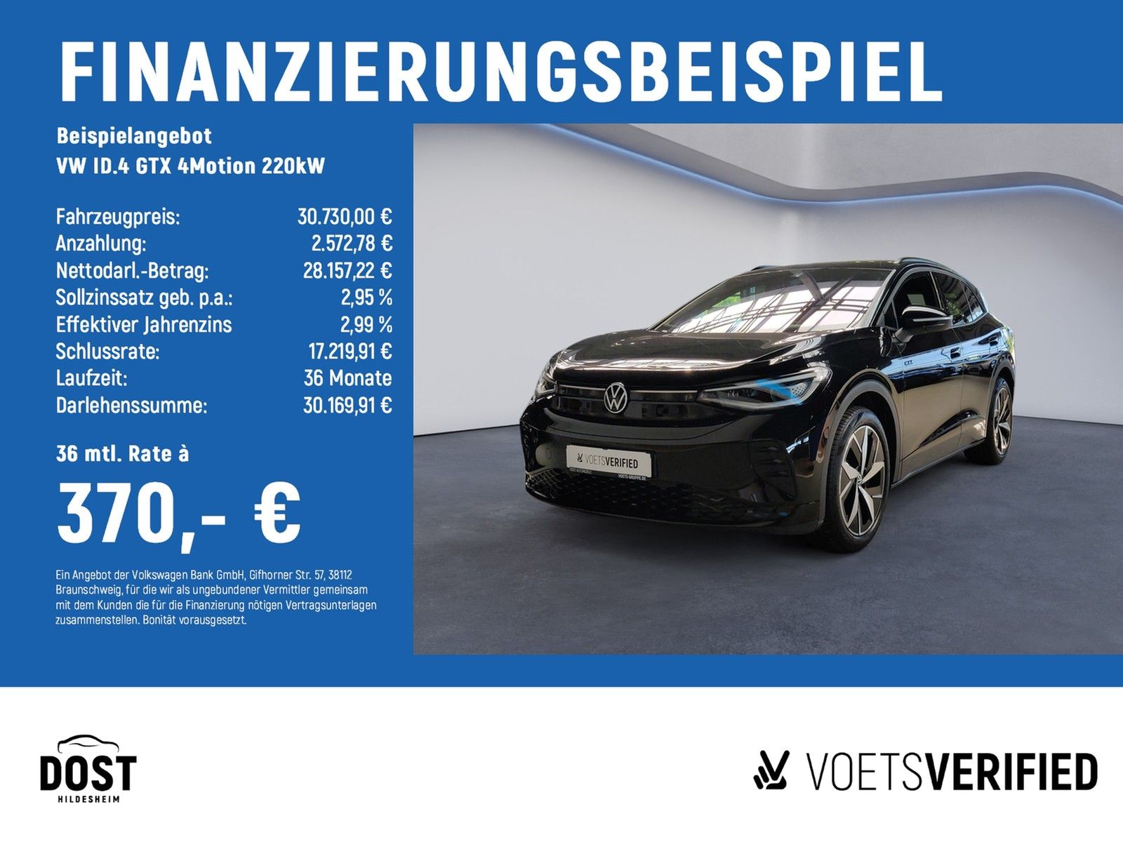 Volkswagen ID.4 GTX 4Motion 220kW MATRIX-LED+PDC+AreaView
