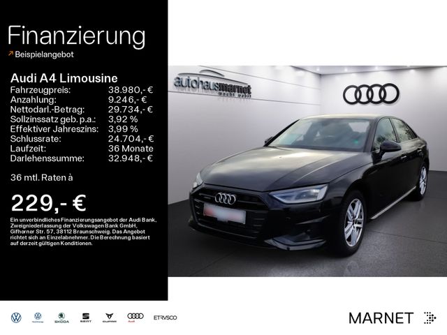 Audi A4 Limousine Advanced 40 TFSI quattro*Navi*PDC*V