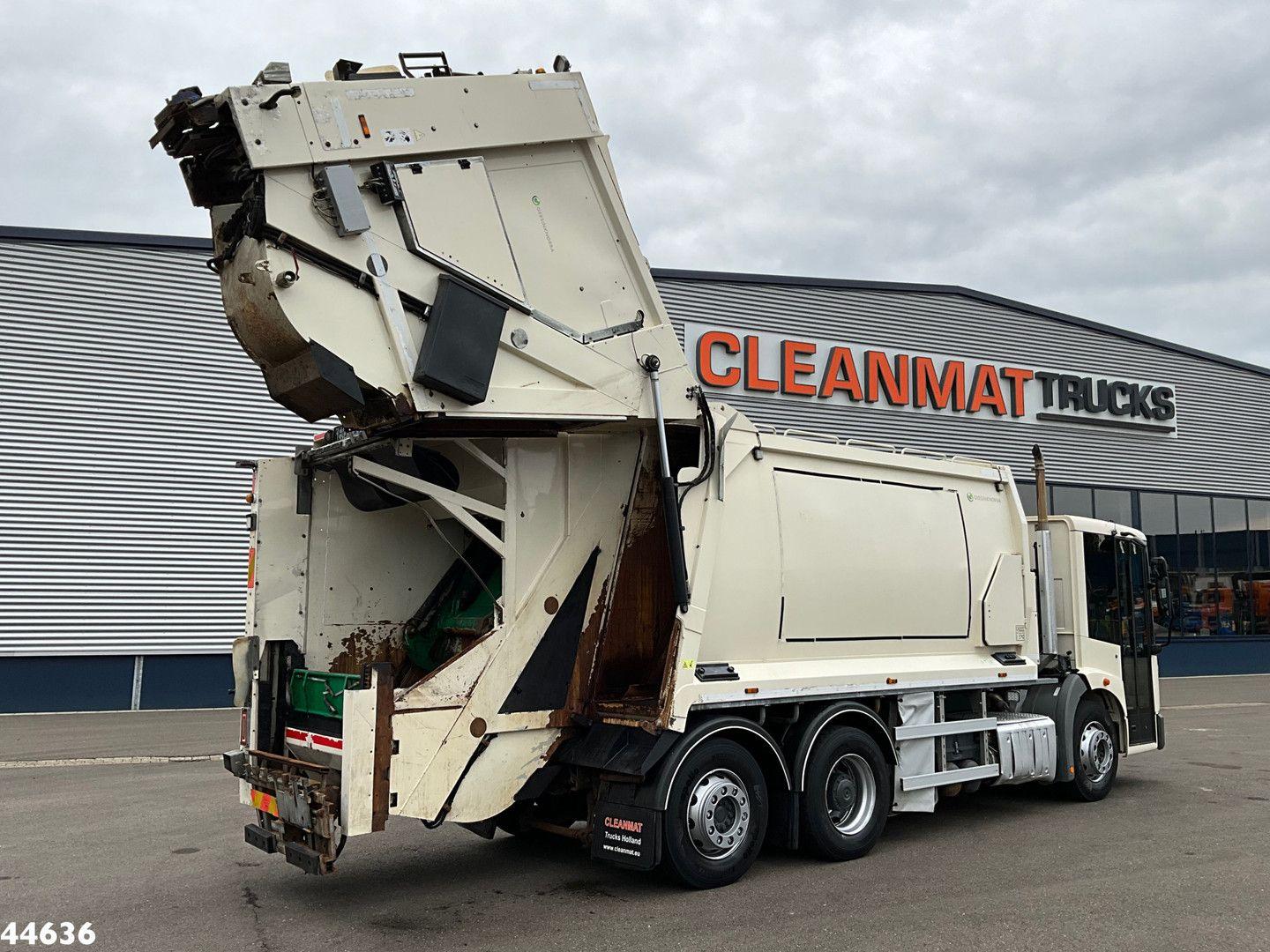 Mercedes-Benz Econic 2630 Euro 6 Norba MF 300 18m³ 2 compartim