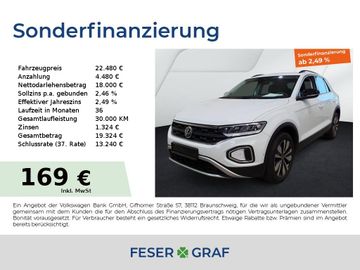 Volkswagen Leasingangebot: Volkswagen T-Roc Goal 1.0 l TSI 6-Gang Navi ACC SHZ PDC
