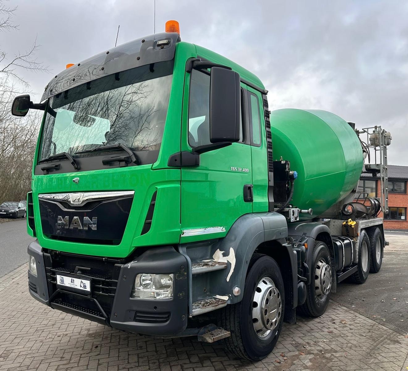 MAN TGS 32.400 | Stetter 9 cbm | German Truck