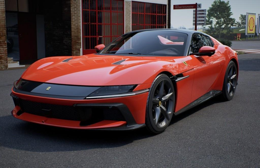 Ferrari 12Cilindri Lifting Beifahrerdispl Active Matrix 