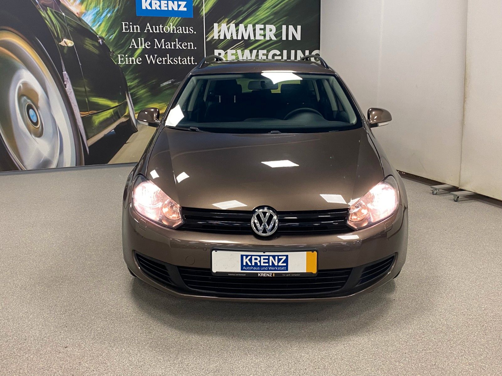 Fahrzeugabbildung Volkswagen Golf 6 1.4 TSI TRENDLINE Variant+CHECKHEFT+ALU++