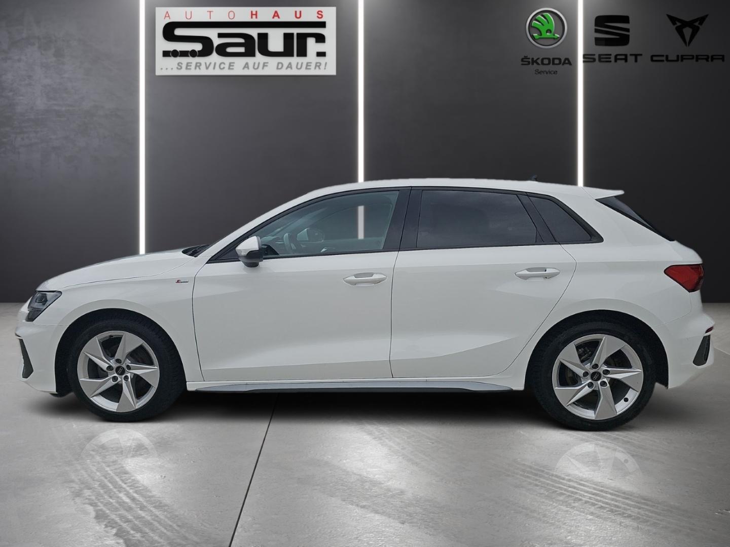 Audi A3 Sportback 30 TFSI S line 1.0 S-tronic SHZ PDC, миниатюра 7