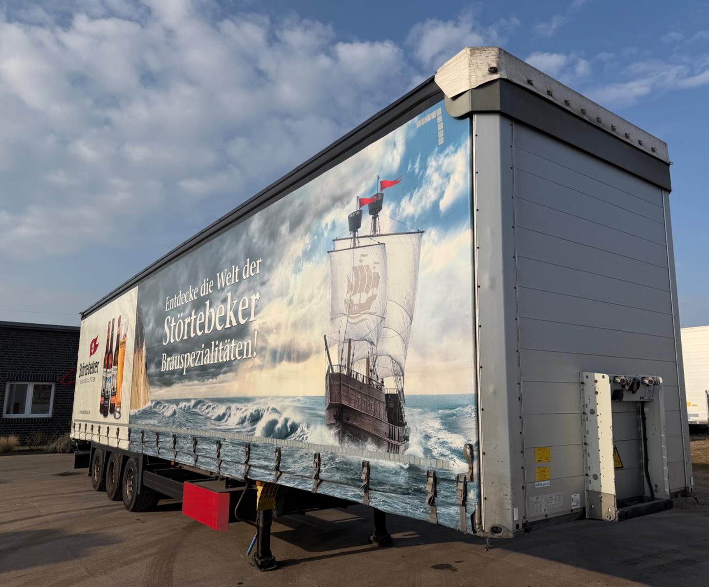 Schmitz Cargobull SCB / Mega / Hubdach / Plane / Edscha