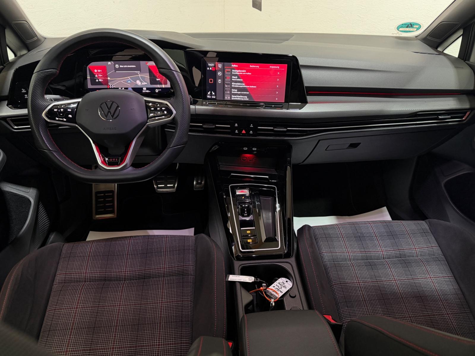 Volkswagen Golf VIII Lim. GTI/KAMERA/LED/SHZ/LHZ/CARPLAY, миниатюра 11