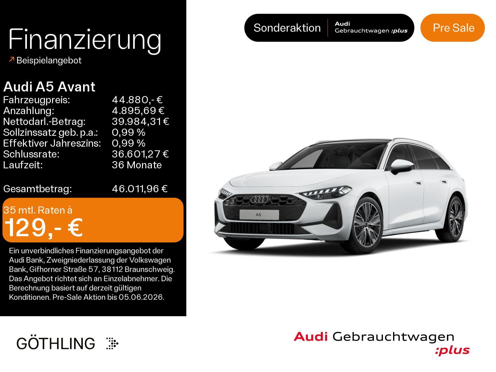 Audi A5 Avant 40 TDI S tro*Pano*LED+*Virtual*Navi+*Sp