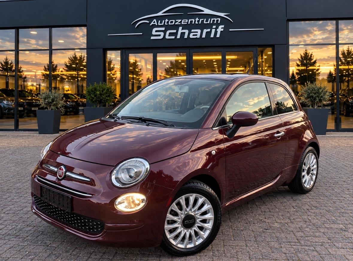 Fiat 500 LOUNGE 1,2*WEINROT*PANORAMA*PDC*KLIMA*
