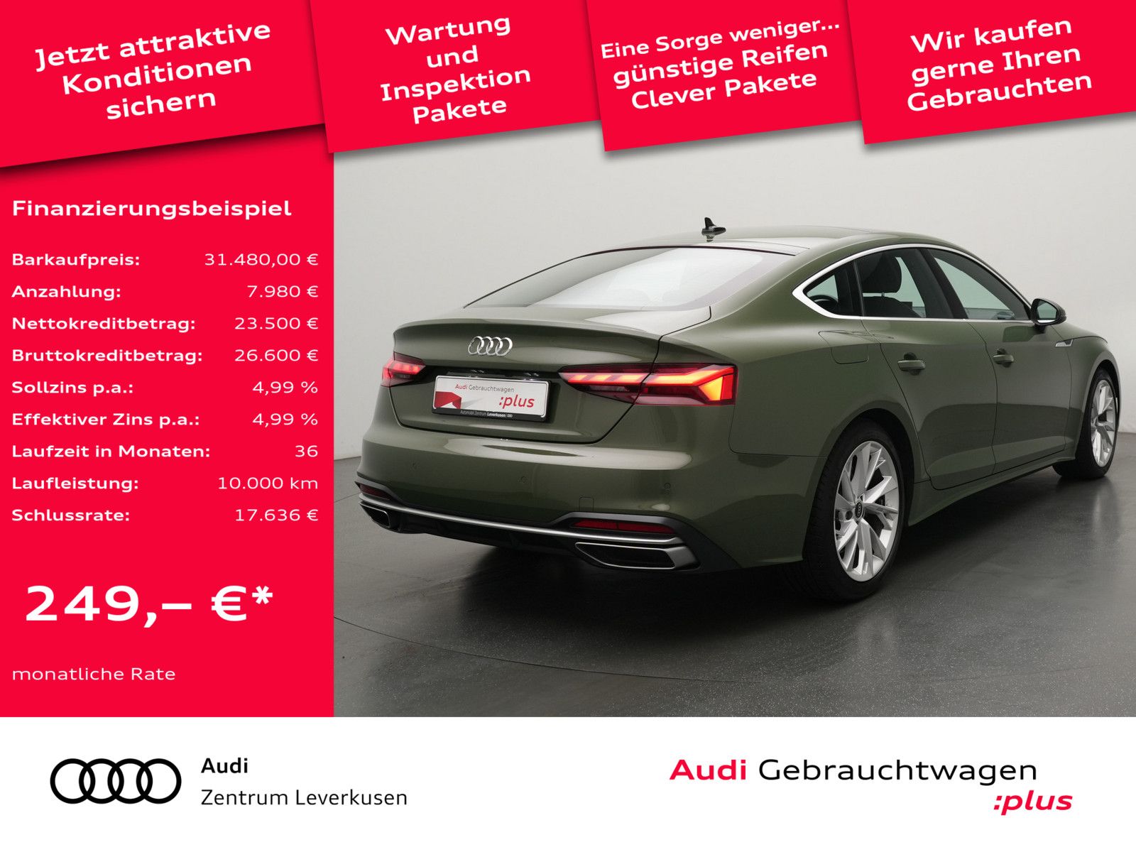 Audi A5 Sportback advanced ACC B&O PANO KAM MATRIX foto 2