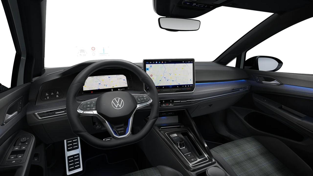Volkswagen Golf VIII 1.5 HYBRID GTE BLACKSTYLE CAM ACC NAVI, миниатюра 8