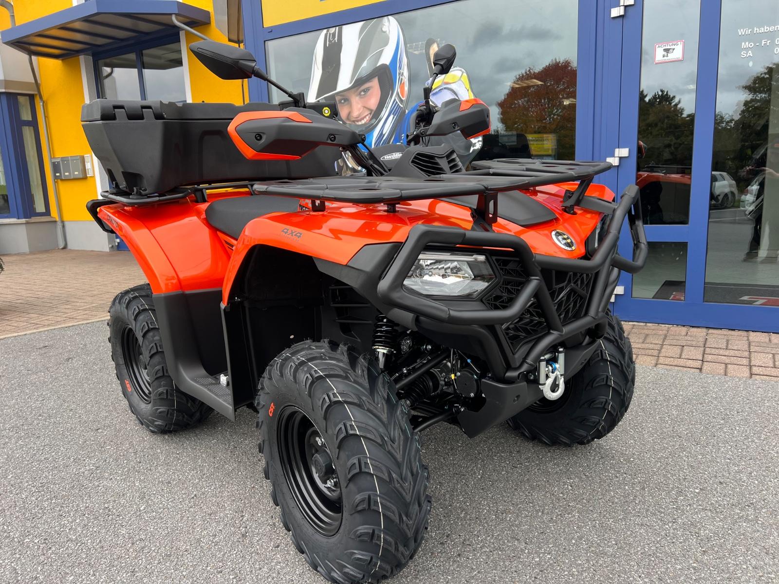 CFMOTO *Aktion*450S,Koffer,Quad,Allrad,ATV,Seilw,CFORCE