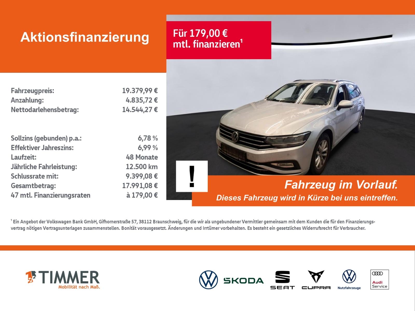Volkswagen Passat Variant 2.0 TDI DSG BUSINESS +LED +ACC +R