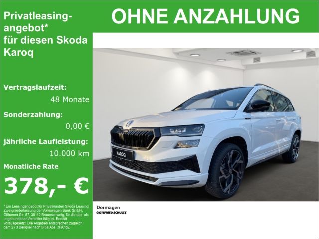 Skoda Karoq Sportline 1.5 TSI DSG AHK PANO MATRIX NAVI