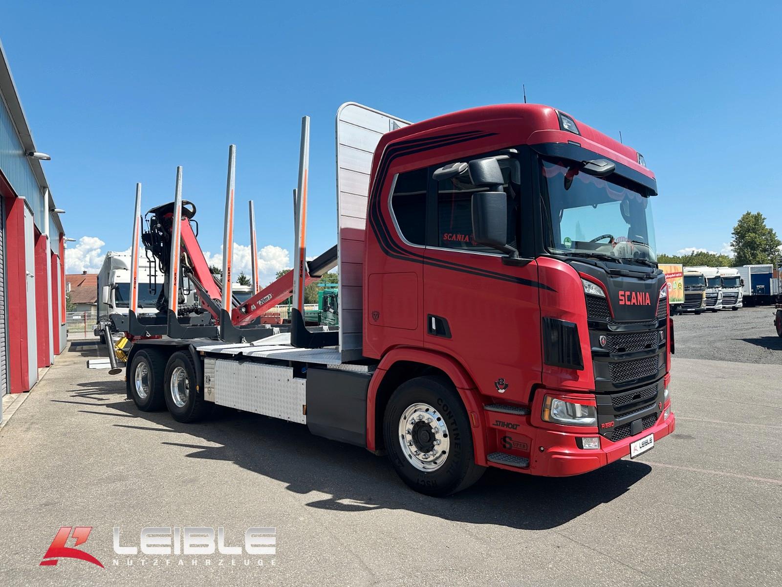 Scania R 580 6x4 V8*Palfinger EPSILON M12Z*Exte*