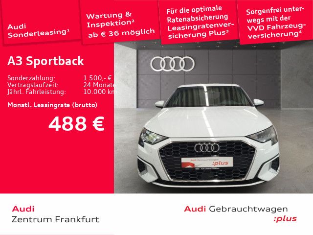 Audi A3 Sportback 35 TFSI S line LED Tempomat Sitzhei foto 2