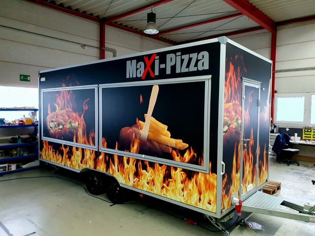 WM Meyer Imbissanhänger/Imbisswagen/Foodtruck/Pizzawagen