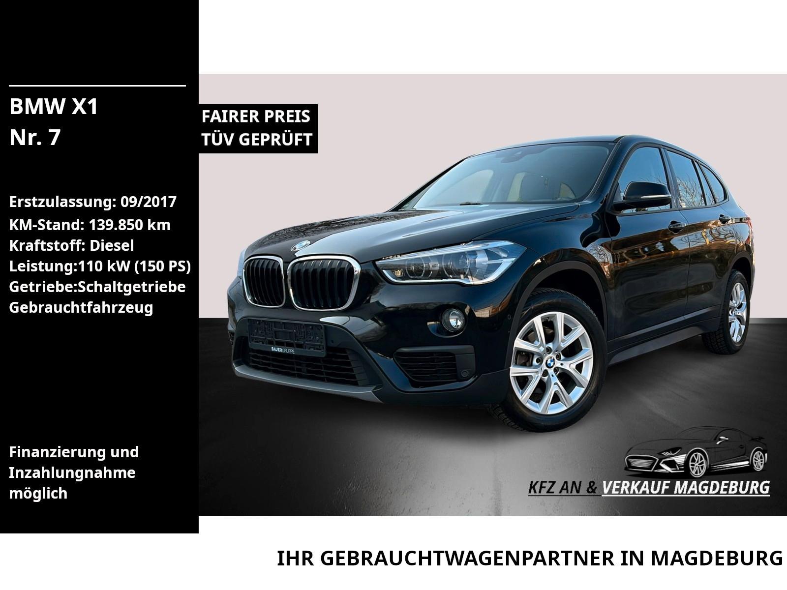 BMW X1 Baureihe X1 sDrive 18 d Advantage /E7