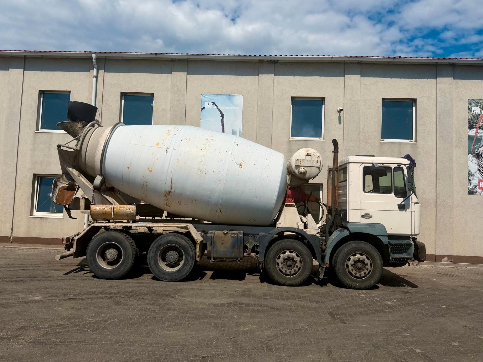 MAN F2000 32.314 VF-TM + STETTER 9m3