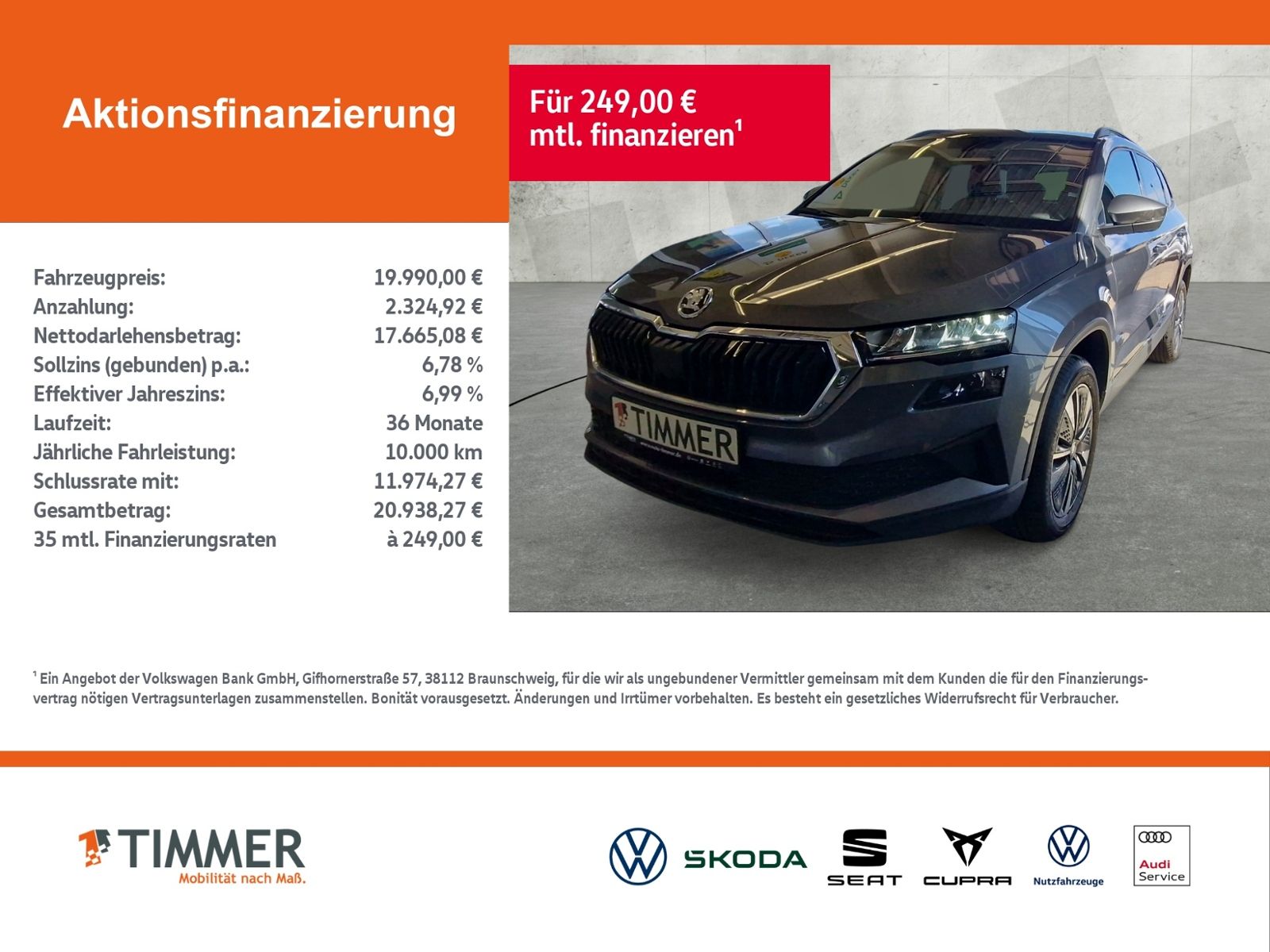 Skoda Karoq 2.0 TDI DSG TOUR +LED +VIRTUAL +NAVI +SHZ imagem 2